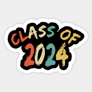 CLASS OF 2024 Sticker